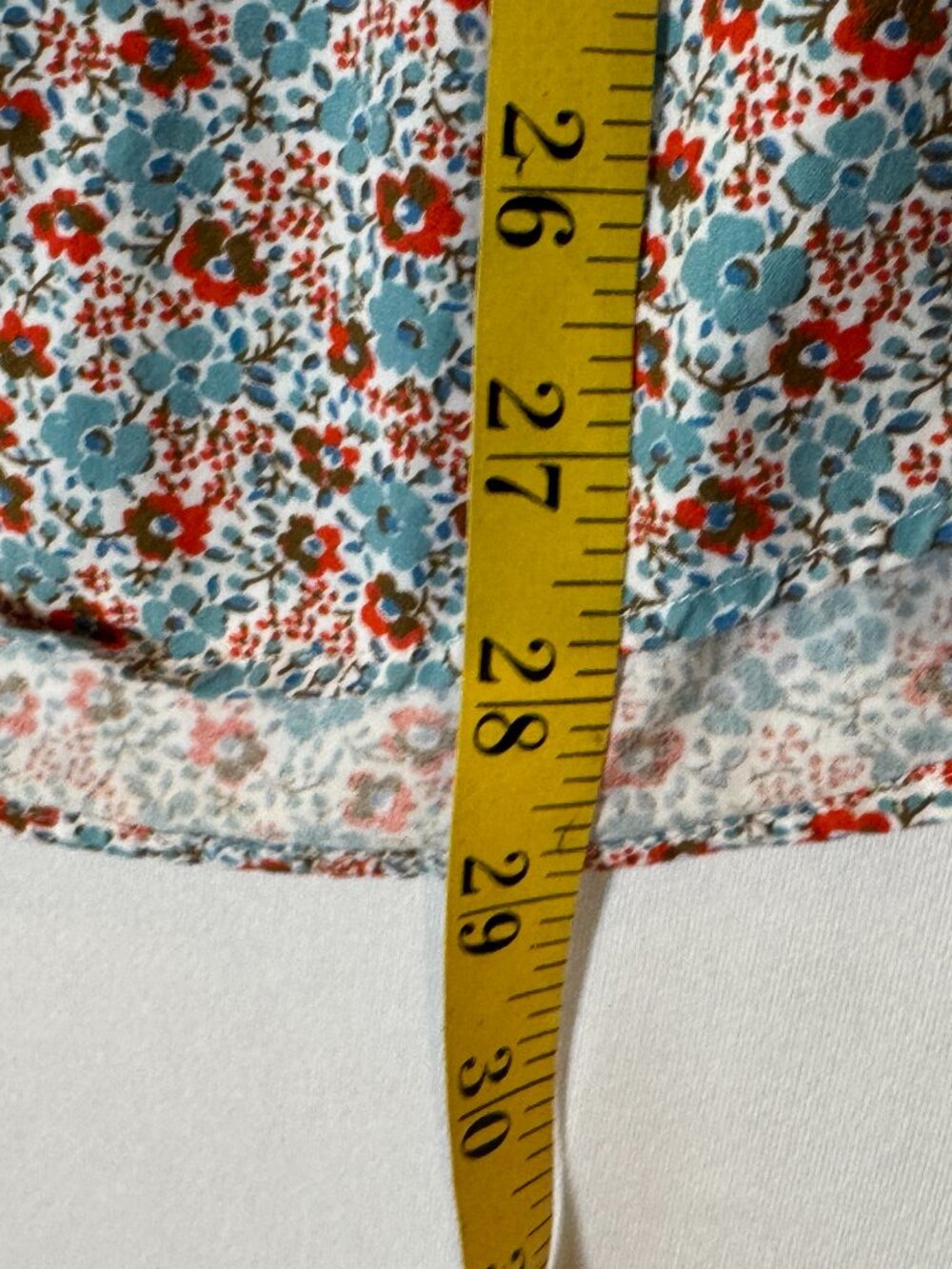J. Crew Secret Wash Stretch Slim Men's L Floral Button Up Shirt Long Sleeve - Picture 9 of 10